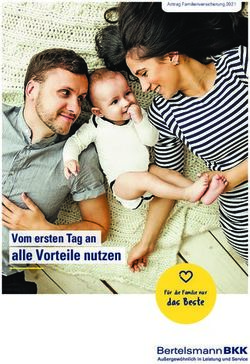 Alle Vorteile nutzen Vom ersten Tag an - das Beste - Bertelsmann BKK