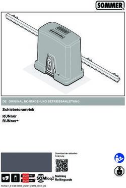 Schiebetorantrieb Runner Runner De Original Montage Und