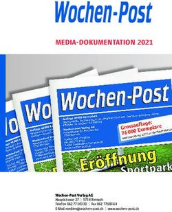 MEDIA-DOKUMENTATION 2021 - Wochen-Post