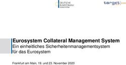 Eurosystem Collateral Management System - Ein einheitliches Sicherheitenmanagementsystem für das Eurosystem - Deutsche ...