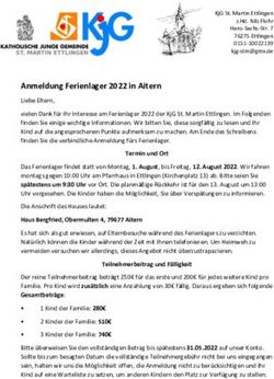 ANMELDUNG FERIENLAGER 2022 IN AITERN - KJG ST ...