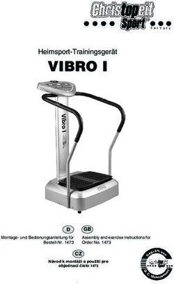VIBRO I Heimsport-Trainingsgerät - GB - Christopeit Sport