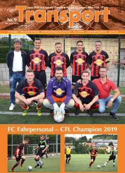 FC Fahrpersonal - CFL Champion 2019 - Syprolux