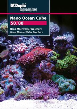 Nano Ocean Cube 50 / 80 - Nano Meerwasserbroschüre - Dupla Marin