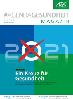 Ein Kreuz für Gesundheit - aok-bw-presse.de
