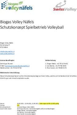 Biogas Volley N Fels Schutzkonzept Spielbetrieb Volleyball