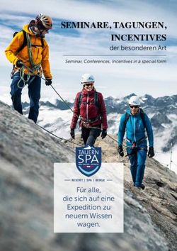 SEMINARE, TAGUNGEN, INCENTIVES - Für alle, die sich auf eine Expedition zu neuem Wissen wagen - Tauern Spa