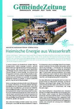 Heimische Energie Aus Wasserkraft Bayerische