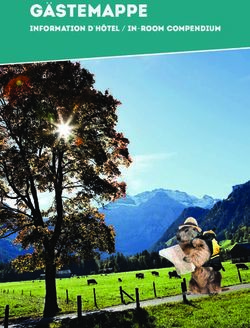 GÄSTEMAPPE INFORMATION D HÔTEL / IN-ROOM COMPENDIUM - Hotel Simmenhof