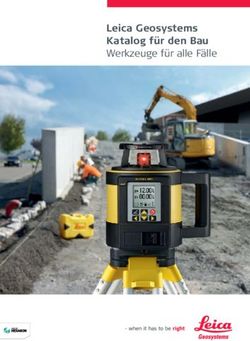 Leica Geosystems Katalog für den Bau Werkzeuge für alle Fälle