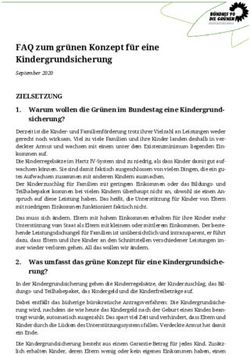 FAQ zum grünen Konzept für eine Kindergrundsicherung