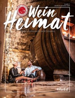 WEINKULTURMAGAZIN WÜRTTEMBERG - Weinheimat Württemberg
