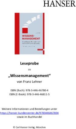 Leseprobe Wissensmanagement Von Franz Lehner Zu ISBN Buch 978 3