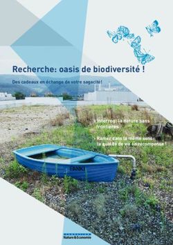 Recherche: oasis de biodiversité ! - Des cadeaux en échange de votre sagacité! Interreg: la nature sans frontières