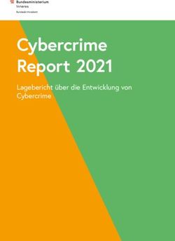 Cybercrime Report 2021 Lagebericht über Entwicklung von