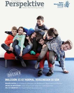 INKLUSION: ES IS T NORMAL, VER SCHIEDEN ZU SEIN - BADEN ...