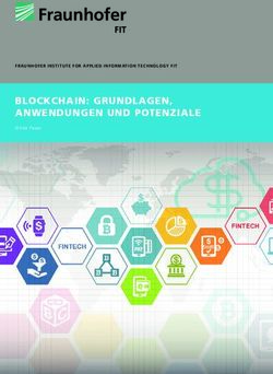 BLOCKCHAIN: GRUNDLAGEN, ANWENDUNGEN UND POTENZIALE - Fraunhofer FIT