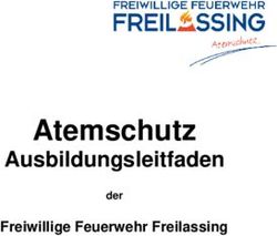 Atemschutz Ausbildungsleitfaden - Freiwillige Feuerwehr Freilassing