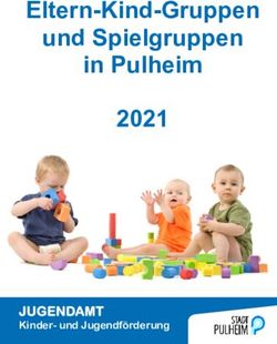Eltern-Kind-Gruppen und Spielgruppen in Pulheim 2021 - Kinder- und Jugendförderung