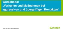 Workshops: "Verhalten und Maßnahmen bei aggressiven und übergriffigen Kontakten"