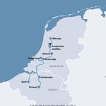 MS Klimt * Das Beste von Holland und Flandern - Amsterdam - Alkmaar - Rotterdam - Gent - Brüssel - Antwerpen - Amsterdam