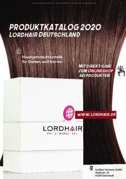 PRODUKTKATALOG 2020 Lordhair Deutschland - Haarsysteme/Haarteile für Damen und Herren