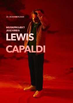 LEWIS CAPALDI MUSIKPROJEKT - DEZEMBER.2020 - Anne-Frank-Schule Rastatt