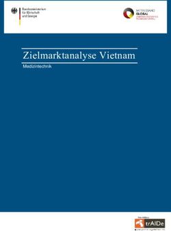 Zielmarktanalyse Vietnam - Medizintechnik