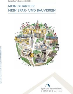 MEIN QUARTIER, MEIN SPAR- UND BAUVEREIN - Gesch&auml;ftsbericht 2014