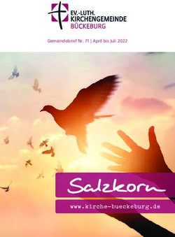 Www kirche bueckeburg de - Gemeindebrief Nr. 71 | April bis Juli 2022 - Luth. Stadtkirchengemeinde ...