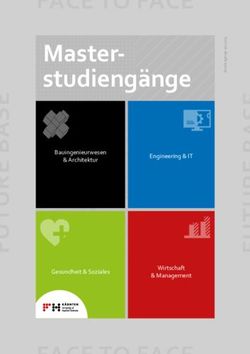 Master-studieng&auml;nge - FACE TO FACE - Bauingenieurwesen Engineering & IT - FH K&auml;rnten