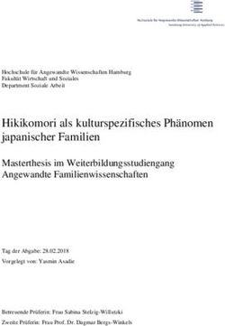 Hikikomori als kulturspezifisches Phänomen japanischer Familien