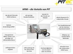 HFMI - die Vorteile von PIT - PITEC GmbH