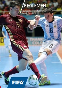 REGLEMENT Olympische Jugendfutsalturniere Buenos Aires 2018 - FIFA.com