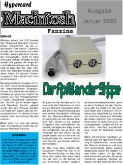 Ausgabe Januar 2020 - Verein zum Erhalt ...