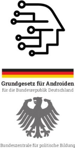 Grundgesetz f&uuml;r Androiden - f&uuml;r die Bundesrepublik Deutschland Bundeszentrale f&uuml;r politische Bildung - Digital Media Bremen