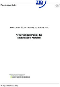 Archivierungsstrategie f&uuml;r audiovisuelles Material - OPUS 4