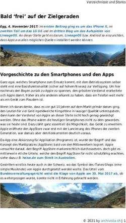 Bald 'frei' auf der Zielgeraden - Archivista