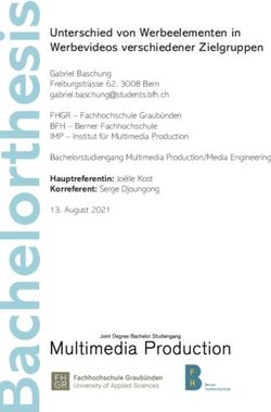 Unterschied von Werbeelementen in Werbevideos verschiedener Zielgruppen