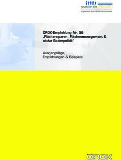 ÖROK-Empfehlung Nr. 56: "Flächensparen, Flächenmanagement & aktive Bodenpolitik" - Ausgangslage, Empfehlungen & Beispiele