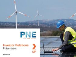 Investor Relations Pr&auml;sentation