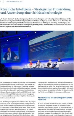 K&uuml;nstliche Intelligenz - Strategie zur Entwicklung und Anwendung einer Schl&uuml;sseltechnologie - BMWi