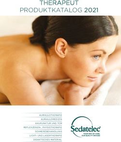 PRODUKTKATALOG 2021 THERAPEUT - AURIKULOTHERAPIE AURIKULOMEDIZIN AKUPUNKTUR UND TCM - Sedatelec
