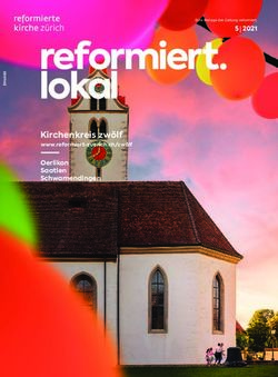 Reformiert. lokal Kirchenkreis zw&ouml;lf - www.reformiert-zuerich.ch/zw&ouml;lf - Reformierte Kirche Z&uuml;rich