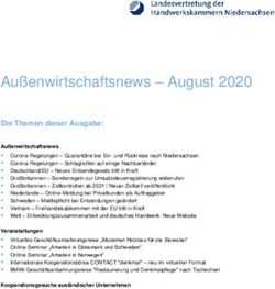 Au&szlig;enwirtschaftsnews - August 2020 - Die Themen dieser Ausgabe: HWK Aurich
