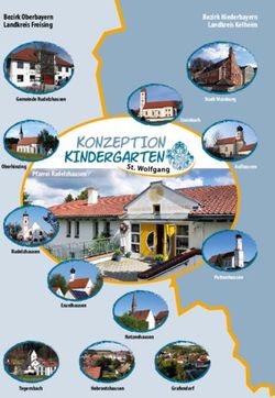 Bezirk Oberbayern Landkreis Freising Bezirk Niederbayern Landkreis Kelheim - Kindergarten ...