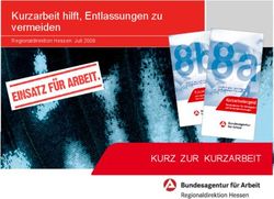 Kurzarbeit hilft, Entlassungen zu vermeiden - KURZ ZUR KURZARBEIT