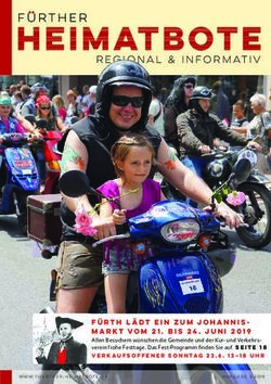 Regional & Informativ - Fürth lädt ein zum Johannis markt vom 21. bis 24. Juni 2019 - Der Fürther Heimatbote