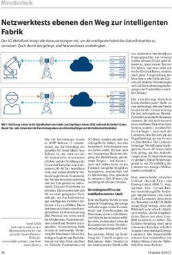 Netzwerktests ebenen den Weg zur intelligenten Fabrik