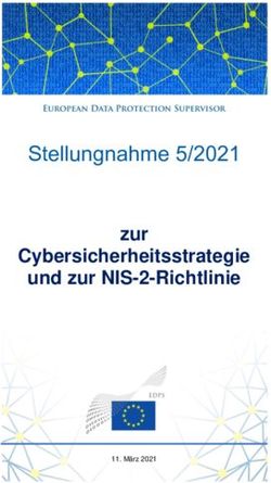 Stellungnahme 5/2021 zur Cybersicherheitsstrategie und zur NIS-2-Richtlinie - europa.eu